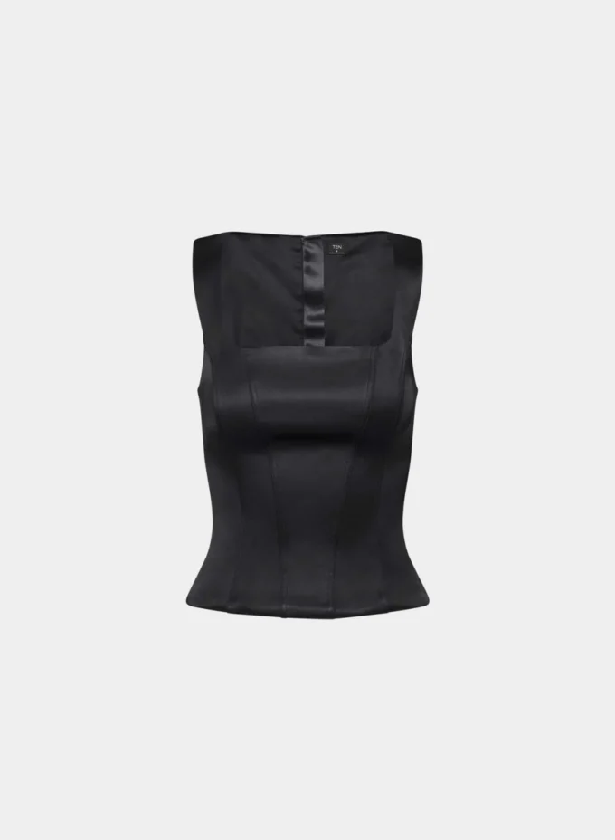 Bustier en satin Caprice