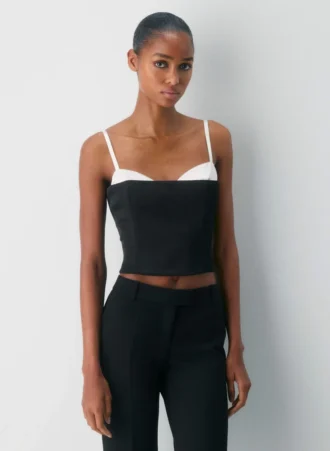 Bustier en satin Hypnotize