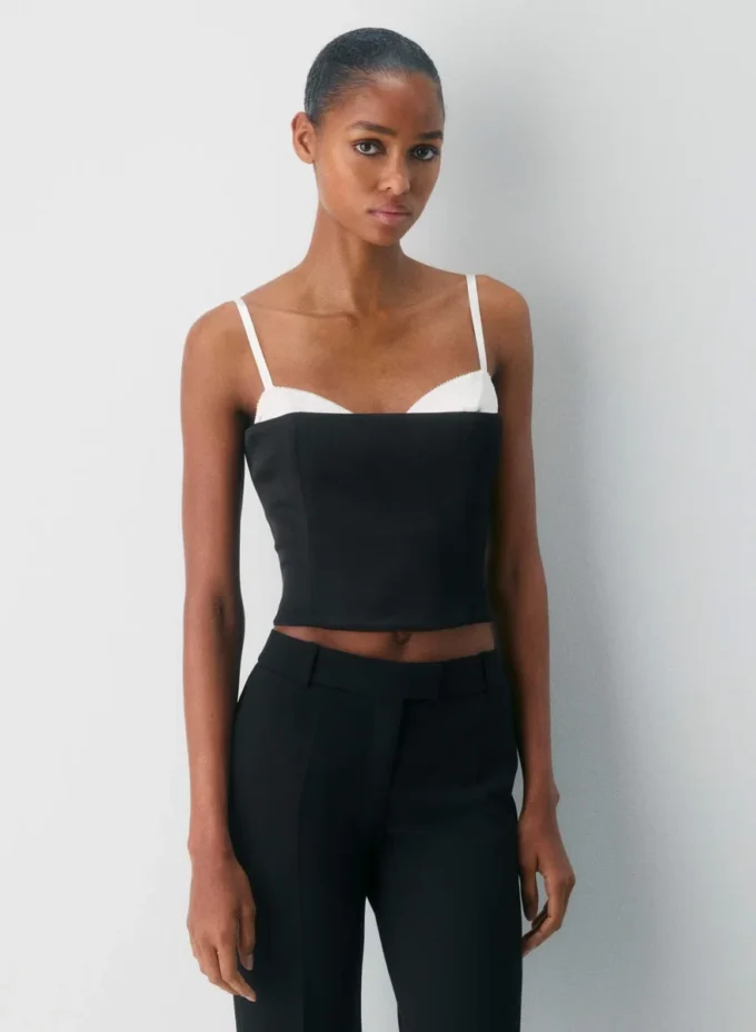 Bustier en satin Hypnotize