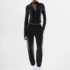 BUTTER Distance Waist Zip Up
