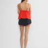 Camisole en popeline caviar