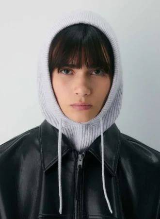 capuche côtelée