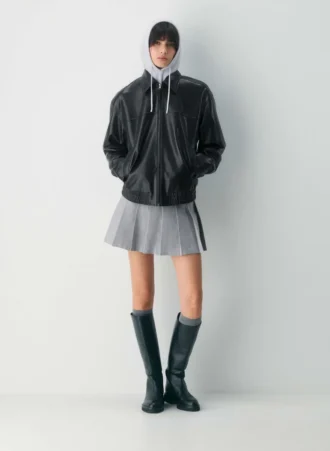 capuche côtelée