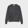 Cardigan ample en cachemire brossé
