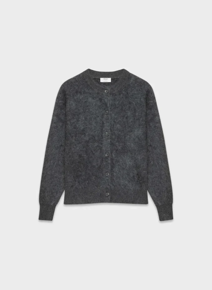 Cardigan ample en cachemire brossé