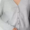 Cardigan à col en V en cachemire Bare d&rsquo;Aritzia