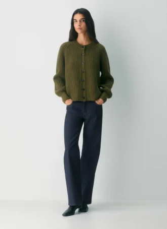 Cardigan en laine et cachemire Lantern