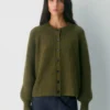 Cardigan en laine et cachemire Lantern