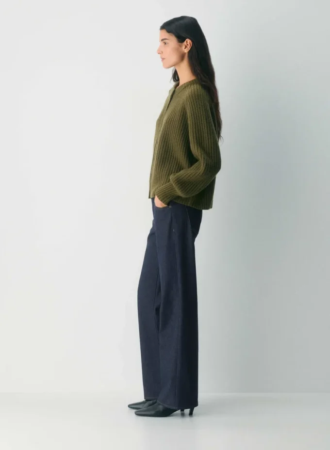 Cardigan en laine et cachemire Lantern