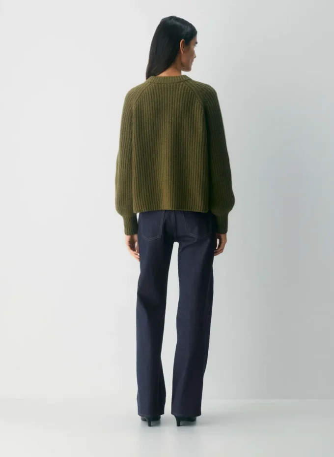 Cardigan en laine et cachemire Lantern