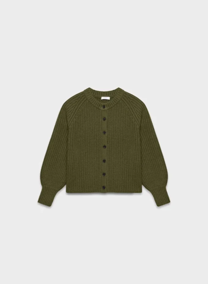 Cardigan en laine et cachemire Lantern
