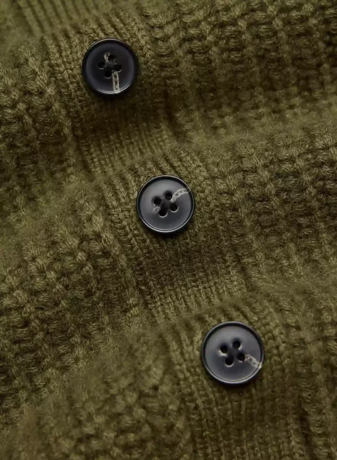 Cardigan en laine et cachemire Lantern
