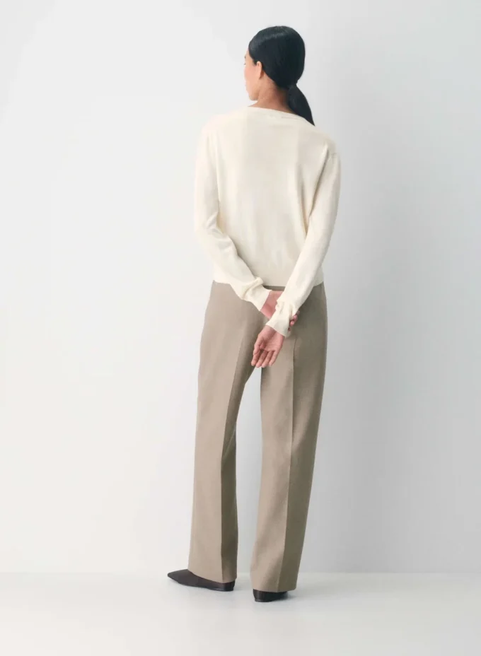 Cardigan en laine mérinos Bare