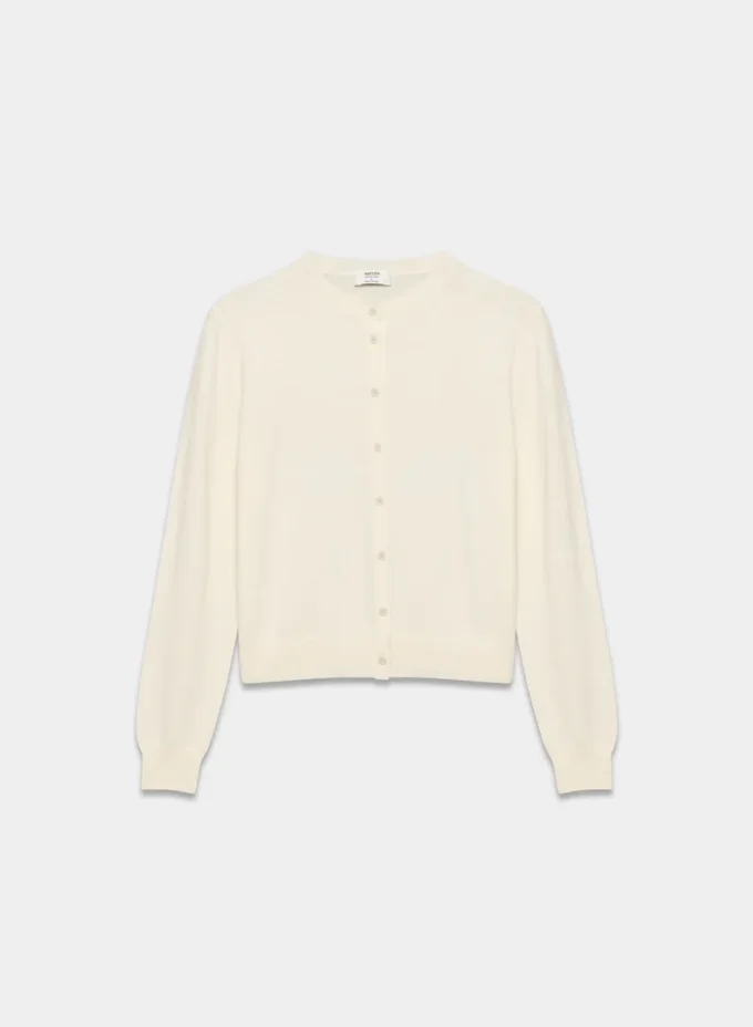 Cardigan en laine mérinos Bare