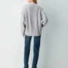 Cardigan en laine mérinos à col en V Heritage Knit