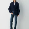Cardigan en laine mérinos Heritage Knit
