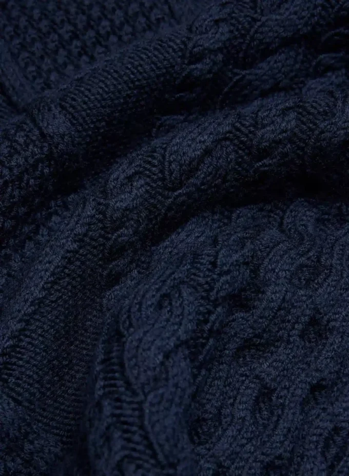 Cardigan en laine mérinos Heritage Knit