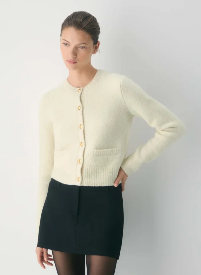 cardigan en laine mérinos Vernon