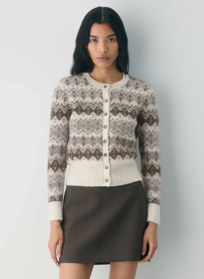 Cardigan Hals
