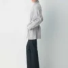 Cardigan ouvert en laine mérinos Heritage Knit