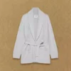 Cardigan ouvert en laine mérinos Heritage Knit