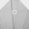 Cardigan ouvert en laine mérinos Heritage Knit