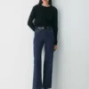 Ceinture en cuir et laiton massif