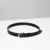 Ceinture en cuir et laiton massif