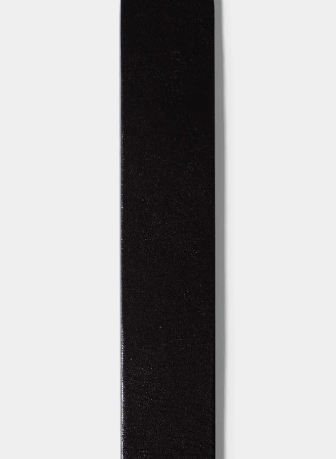 Ceinture en cuir et laiton massif