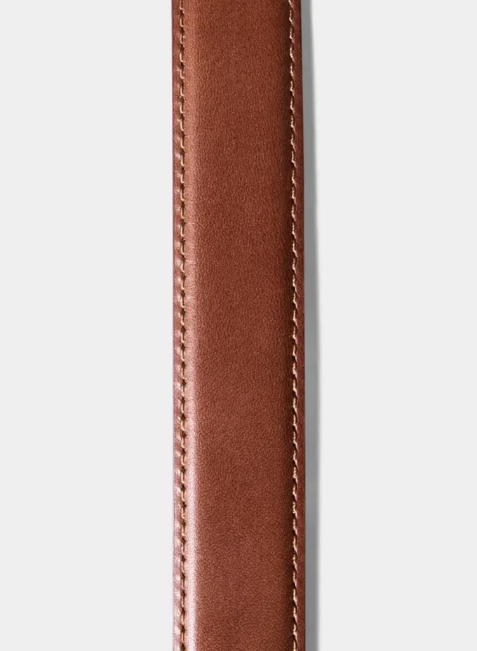 Ceinture en cuir et laiton massif Essential