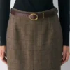 Ceinture en cuir et laiton massif Lifetime