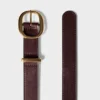 Ceinture en cuir et laiton massif Lifetime