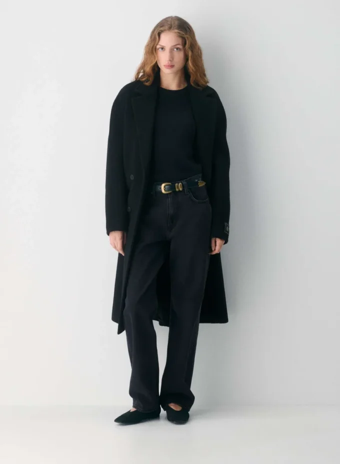 Ceinture en cuir massif Western