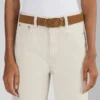 Ceinture en cuir suédé Halo Solid Brass