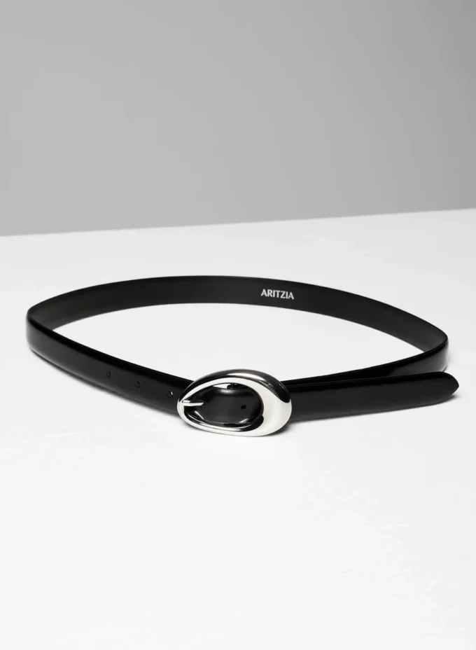 Ceinture en cuir veau massif Perennial
