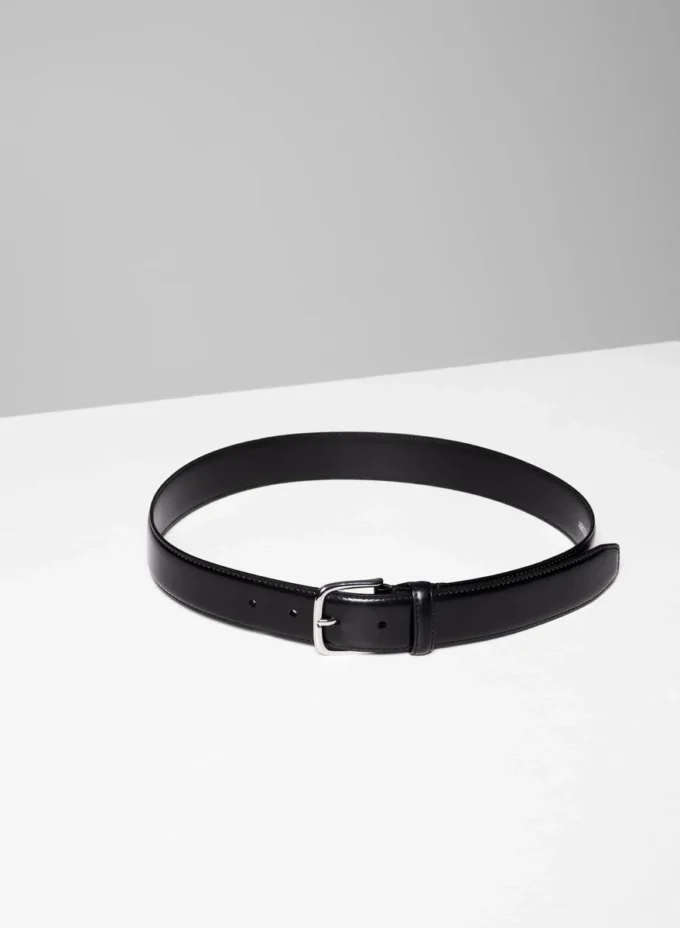 Ceinture large en cuir et laiton massif Essential Ceinture large en cuir et laiton massif Essential