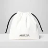Ceinture large en cuir lisse et laiton massif