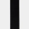 Ceinture large en cuir lisse et laiton massif Ceinture large en cuir lisse et laiton massif