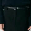 Ceinture légendaire en cuir et laiton massif