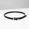Ceinture légendaire en cuir et laiton massif