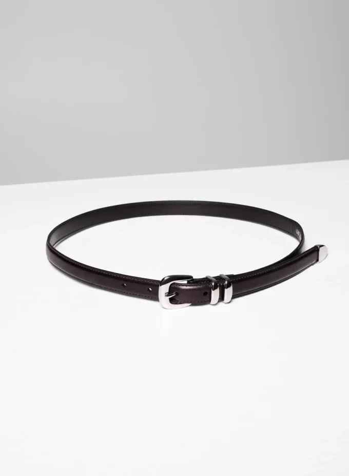 Ceinture légendaire en cuir et laiton massif