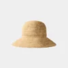Chapeau à bord court en raphia Sunbeam