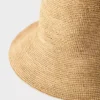 Chapeau à bord court en raphia Sunbeam