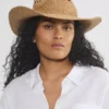 Chapeau en raphia Bask