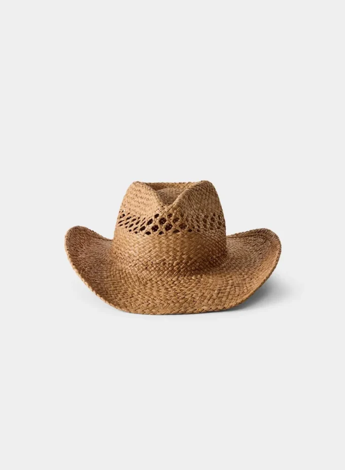 Chapeau en raphia Bask
