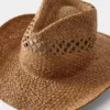 Chapeau en raphia Bask
