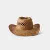 Chapeau en raphia Bask