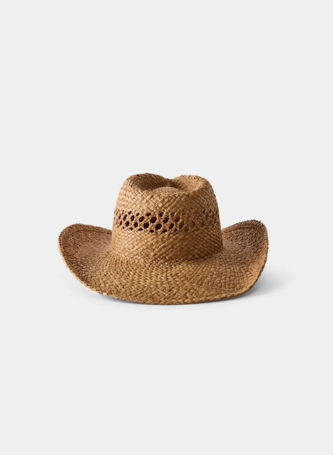 Chapeau en raphia Bask