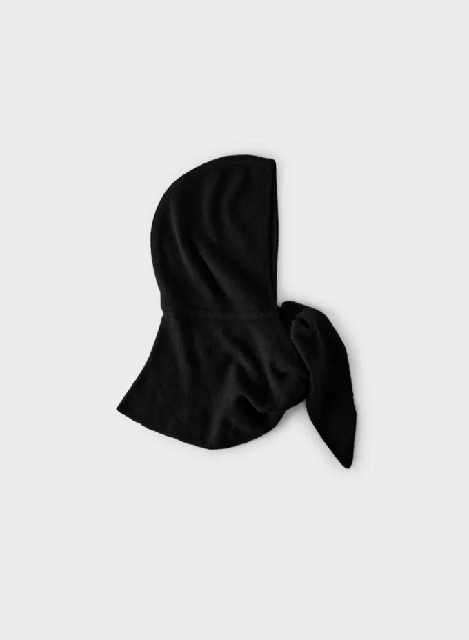 Écharpe à capuche en laine et cachemire Lumen