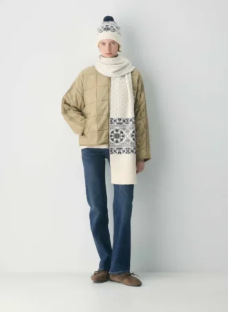 Écharpe en laine et cachemire Flurry